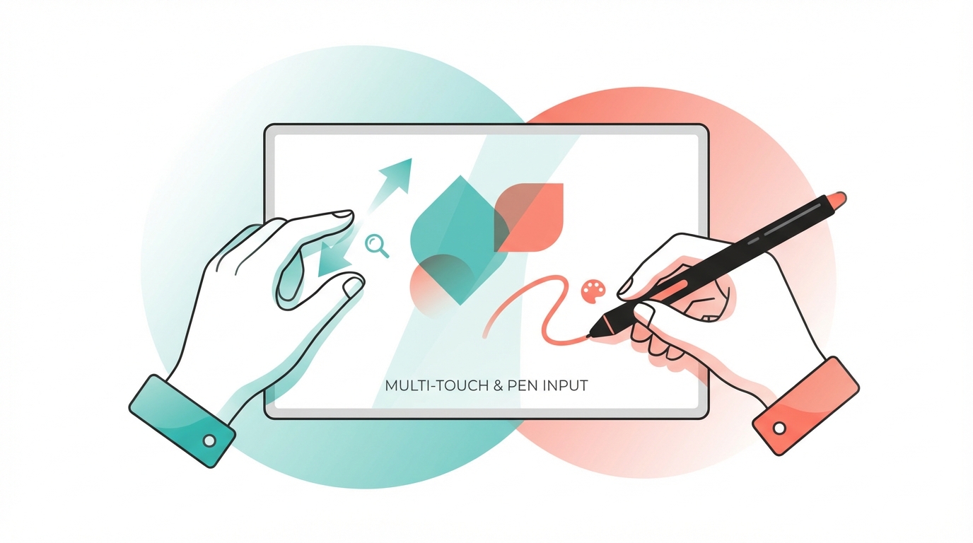 Hero: Multi-Touch and Pen Paradigm